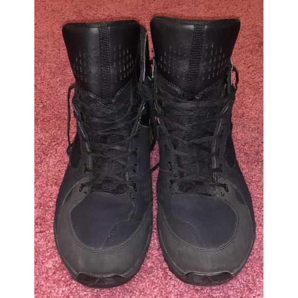 5.11: Mens Sz 15 Black Tactical Halcyon Waterproof, Shock Absorbing Boot main image 8